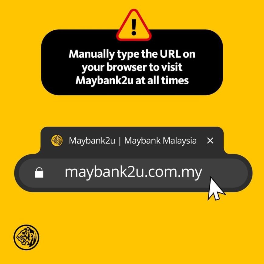千万别上当 Maybank提醒 登入网站时必须注意这3点 88razzi